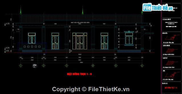 kết cấu nhà văn hóa,nhà văn hóa,nhà văn hóa đẹp,Nhà văn hóa nông thôn