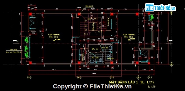 văn phòng,Hồ sơ thiết kế,thiết kế văn phòng,nhà phố 5 tầng 1 hầm