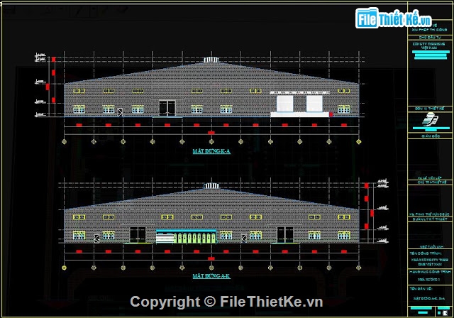 Filethietke nhà xưởng,nhà xưởng 50x88m,nhà xưởng 80x90m,HSTK nhà xưởng,Nhà xưởng ISME