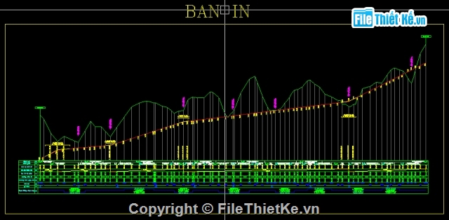 Hồ sơ thiết kế,đường quốc lộ,đường miền núi,bản vẽ thiết kế,thiết kế đường,quốc lộ 3B