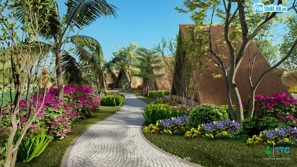 Bản vẽ thiết kế cảnh quan sân vườn,Cảnh quan resort,khu nghỉ dưỡng,quy hoạch khu nghỉ dưỡng,cảnh quan sân vườn