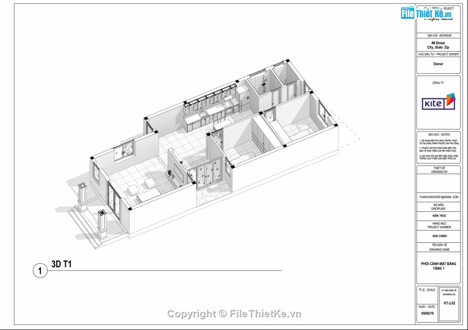 nhà cấp 4 đẹp,mẫu nhà cấp 4,thiết kế nhà cấp 4,nhà cấp 4 mái thái,file revit nhà cấp 4