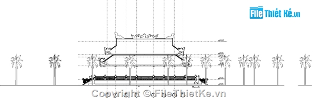 bản vẽ chùa,bản vẽ revit chùa,file revit bản vẽ chùa,thiết kế chùa,Mẫu chùa