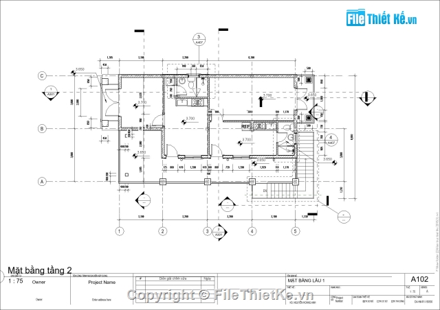 thiết kế nhà 2 tầng,Hồ sơ thiết kế nhà 2 tầng,bản vẽ revit nhà 2 tầng,mẫu nhà 2 tầng revit,thiết kế nhà 2 tầng revit