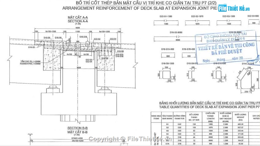 thiết kế cầu,thi công cọc khoan nhồi,bản vẽ thi công