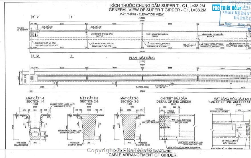 thiết kế cầu,thi công cọc khoan nhồi,bản vẽ thi công