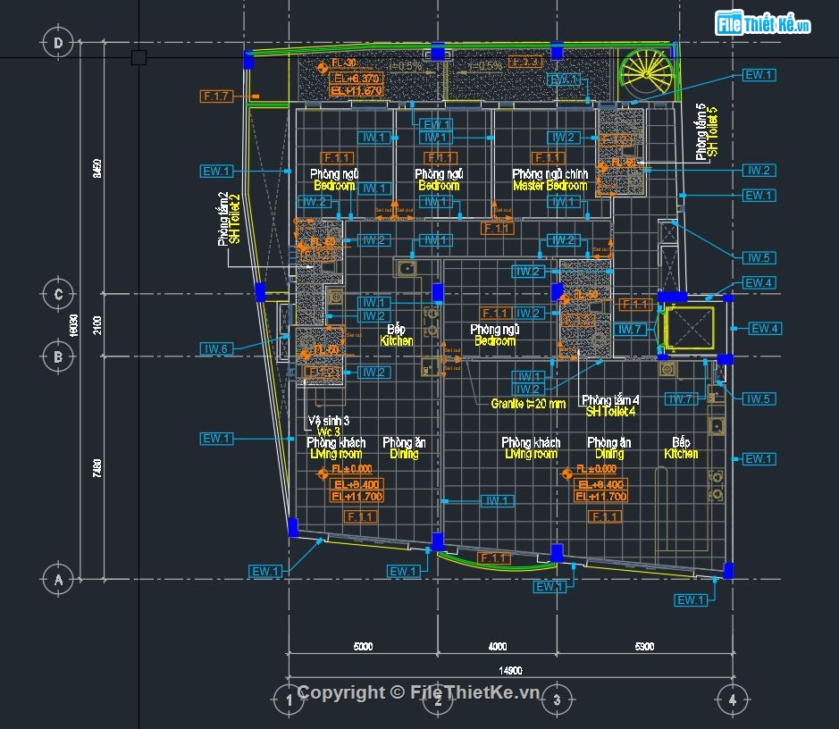 Chung cư mini,nhà trọ,khách sạn,nhà nghỉ,hồ sơ thiết kế nhà trọ,thiết kế nhà trọ