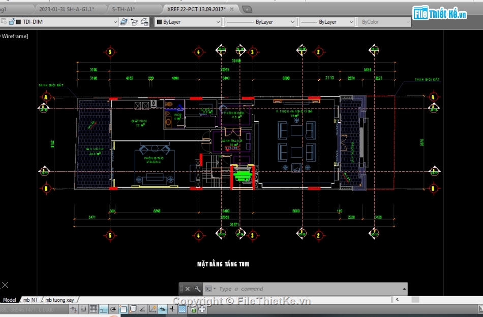 kiến trúc khách sạn,file cad khách sạn 9 tầng,khách sạn 9x32m,bản vẽ khách sạn 9 tầng