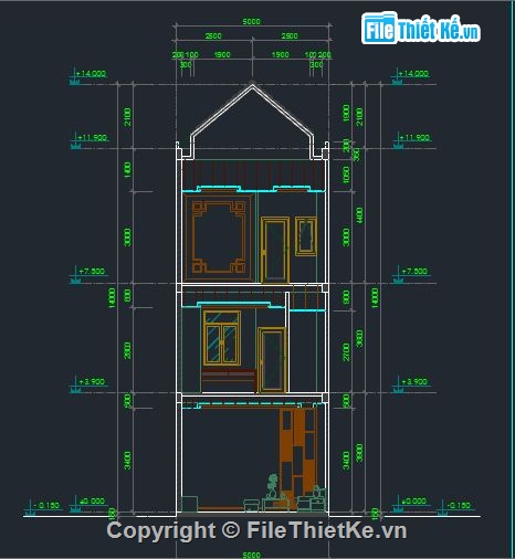 3 tầng,Nhà phố 3 tầng,bản vẽ 3 tầng,nhà phố 3 tầng,biệt thự 3 tầng