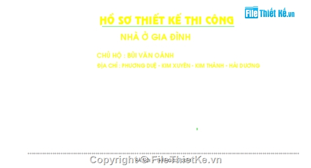 nhà 1 tầng,bản vẽ nhà 1 tầng,bản vẽ nhà,bản vẽ thi công nhà,hồ sơ thi công nhà,bản vẽ