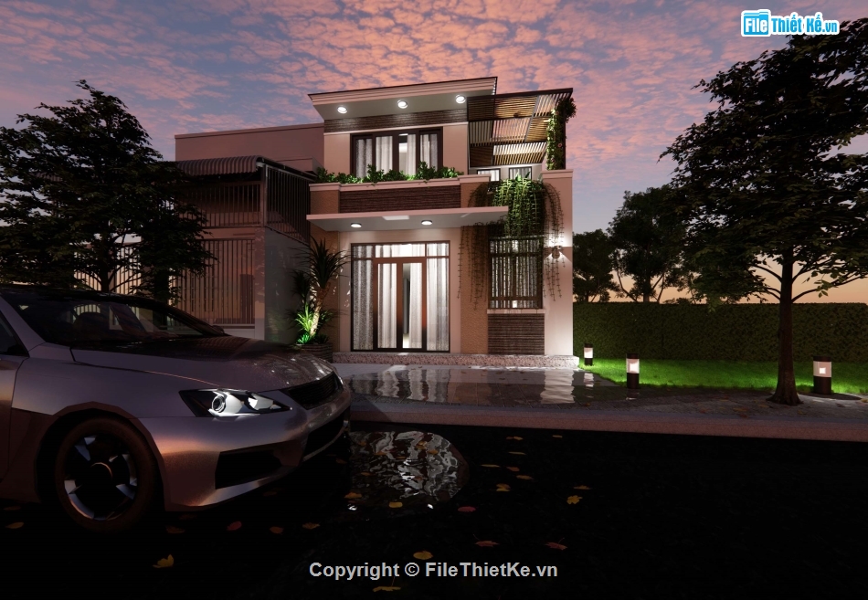 Nhà phố,Nhà phố hiện đại,nhà mái thái,nhà phố mái thái,nhà phố KT 6x21.5m,Nhà phố 6m