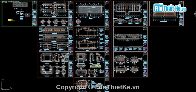 bản vẽ trường học,trường học 2 tầng,bản vẽ trường học 2 tầng,trường học