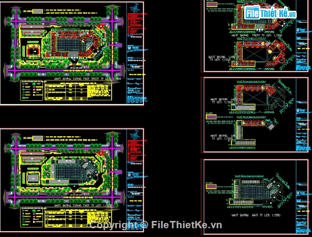 Hồ sơ thiết kế trường,THPT bán công Đồng Tháp,Hồ sơ thiết kế,kiến trúc trường học