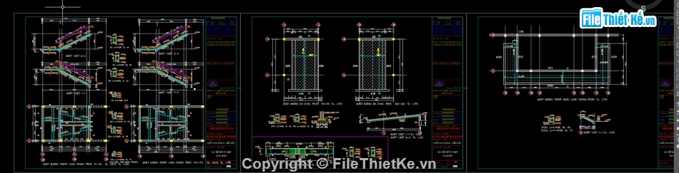 Hồ sơ thiết kế trường,trường học 48x80m,bản vẽ trường học,Bản vẽ trường học chữ U