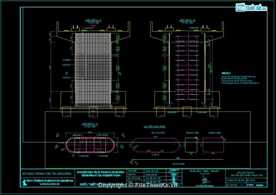 cầu dầm I Cầu Bà Trung,Bản vẽ cầu dầm i 25.7m,Hồ sơ thiết kế cầu dầm I,BVTC cầu dầm I,Dầm I căng sau