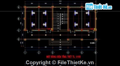 trường học 2 tầng,trường học file cad,autocad trường học,trường học file autocad