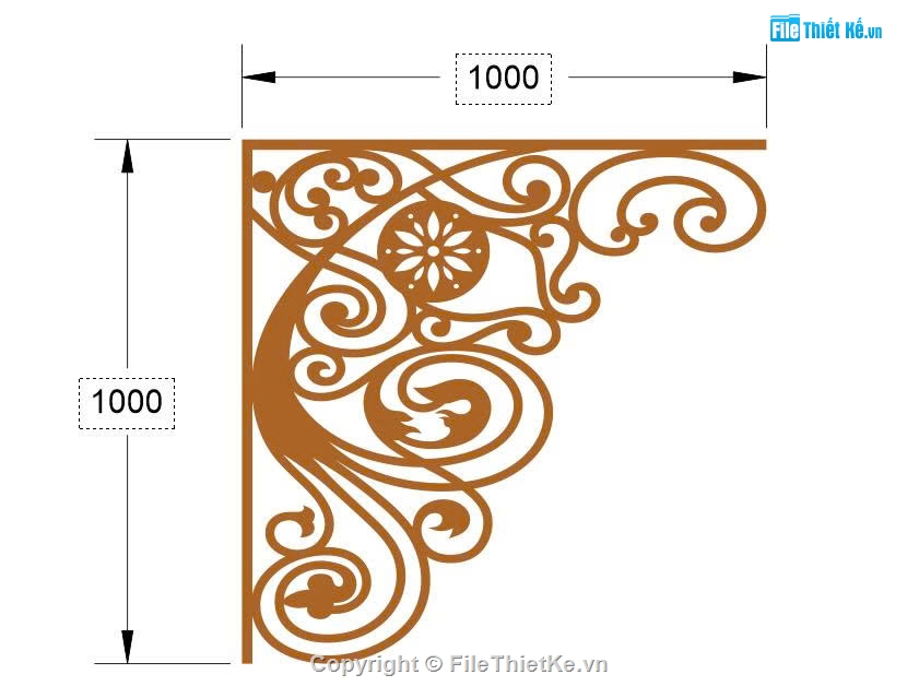 Hoa góc cnc file dxf,file dxf hoa góc cnc,Hoa góc,cnc thiết kế hoa góc