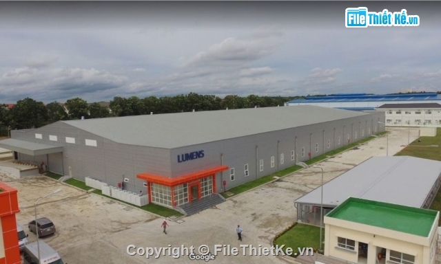 Nhà máy Lumens Vina,Nhà máy 67x118m,nhà máy linh kiện điện tử,Nhà máy đèn LED,Nhà máy SAMSUNG