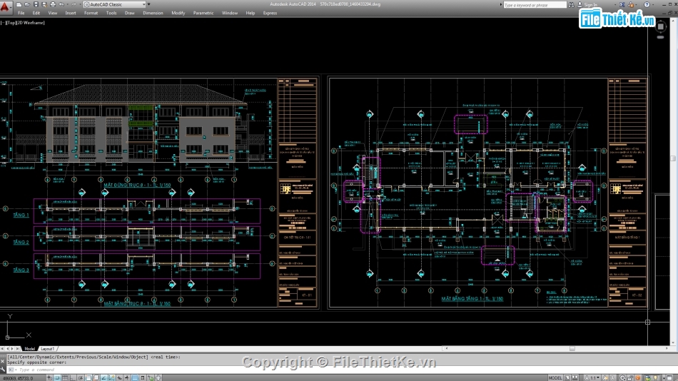 trụ sở làm việc,file cad trụ sở,bản vẽ trụ sở