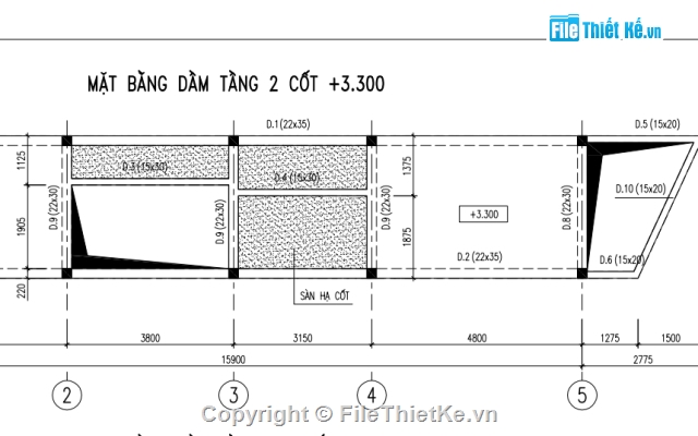 Kết cấu nhà dân,bản vẽ kết cấu nhà 4 tầng,thiết kế kết cấu nhà 4 tầng