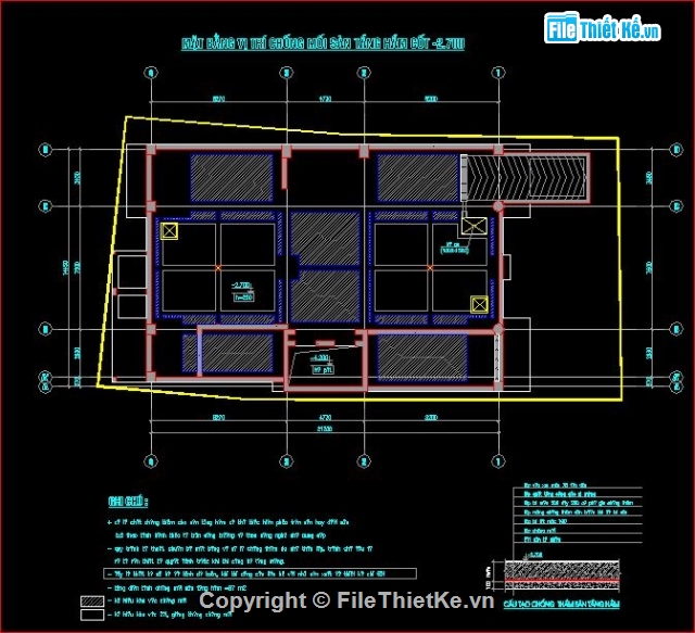 thiết kế văn phòng,Hồ sơ thiết kế,kết cấu trụ sở văn phòng,kết cấu ngân hàng