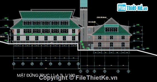 Khách sạn Blue Moon,khách sạn,file cad khách sạn