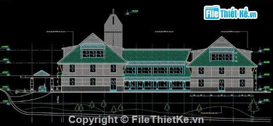 Khách sạn Blue Moon,khách sạn,file cad khách sạn