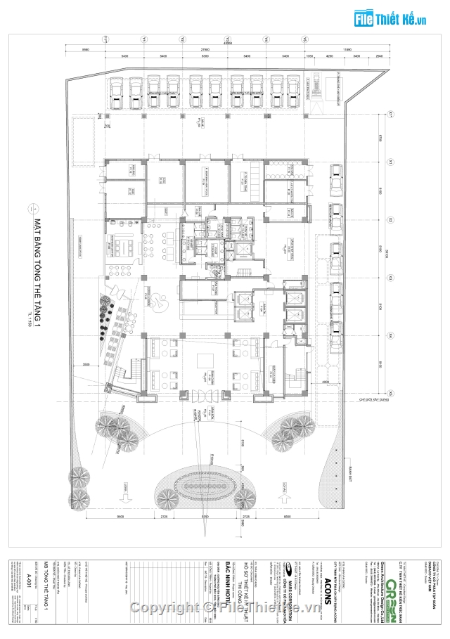 kiến trúc khách sạn,kiến rúc,file cad kiến trúc,kiến trúc đẹp,Khách sạn resort,buffet