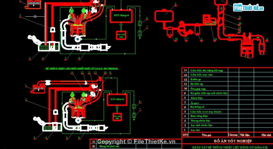 động cơ G6EA-GSL2.7,Hyundai Santa Fe,đồ án ô tô