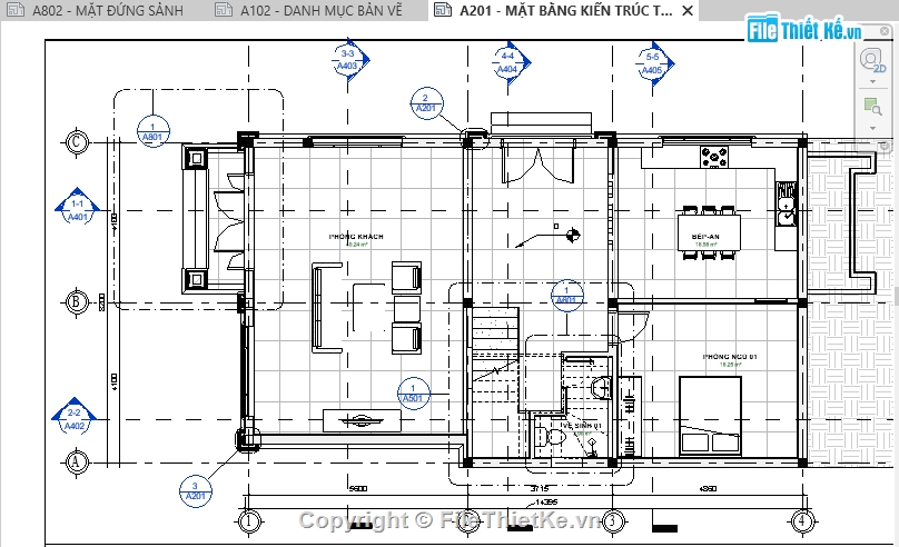 biệt thự 2 tầng,revit biệt thự,revit 2 tầng 8.2x14.4m,kiến trúc bệt thự,thiết kế nhà dân,Kiến trúc biệt thự 2 tầng 8.2x14.4m