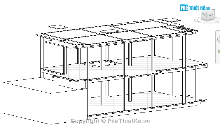 biệt thự 2 tầng,revit biệt thự,revit 2 tầng 8.2x14.4m,kiến trúc bệt thự,thiết kế nhà dân,Kiến trúc biệt thự 2 tầng 8.2x14.4m