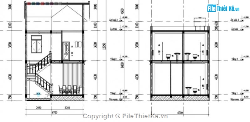 biệt thự 2 tầng,kiến trúc biệt thự,nhà biệt thự mái nhật