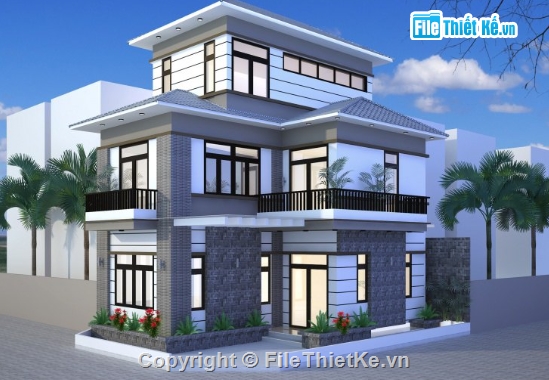 biệt thự 3 tầng,cad biệt thự 3 tầng,file cad biệt thự 3 tầng,biệt thự 3 tầng cad