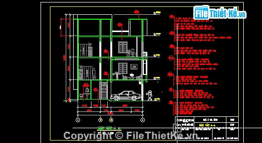 bản vẽ cad biệt thự 3 tầng,thiết kế biệt thự cao cấp,biệt thự gia đình,bản vẽ biệt thự 3 tầng