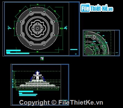 đài phun nước,cad đài phun nước công viên,đài phun nước lục giác,file cad đài phun nước,Kiến trúc đài phun nước