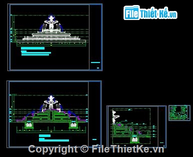 đài phun nước,cad đài phun nước công viên,đài phun nước lục giác,file cad đài phun nước,Kiến trúc đài phun nước