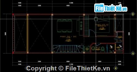 nhà cấp 4,file cad nhà cấp 4,nhà cấp 4 file cad,nhà cấp 4 autocad