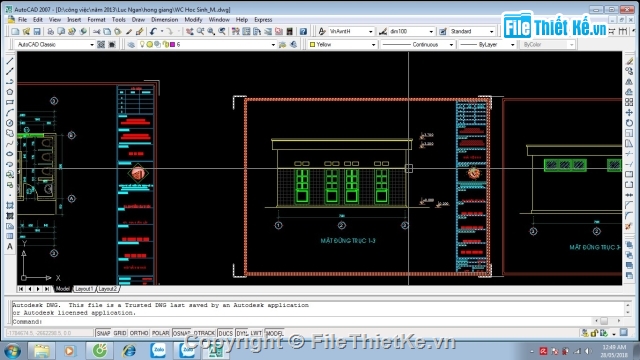 kết cấu nhà vệ sinh,kiến trúc nhà vệ sinh,cad nhà vệ sinh,nhà vệ sinh,nhà vệ sinh Ủy ban xã