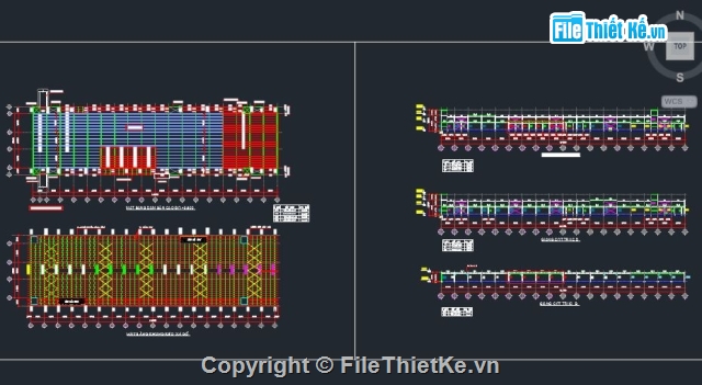 xưởng công nghiệp,Nhà xưởng 2 tầng,bản vẽ nhà xưởng,nhà 2 tầng công nghiệp,Nhà công nghiệp