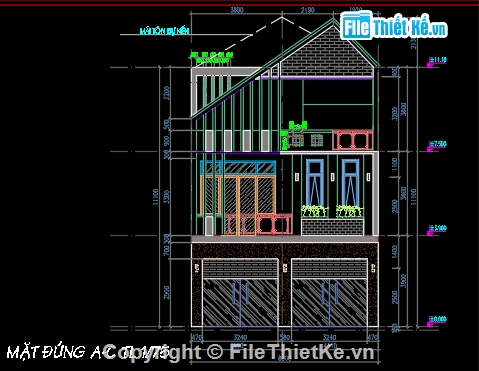 kiến trúc 3 tầng,kiến trúc nhà,nhà ống lệch tầng,nhà ống đẹp,nhà ống lệch tầng đẹp,kiến trúc nhà 3 tầng