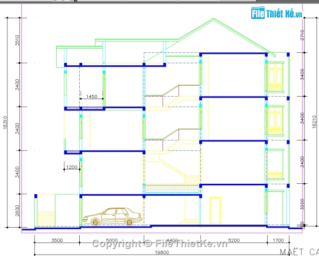 Nhà 4 tầng lệch tầng,Nhà phố 4 tầng,nhà ống 4 tầng,kiến trúc nhà phố