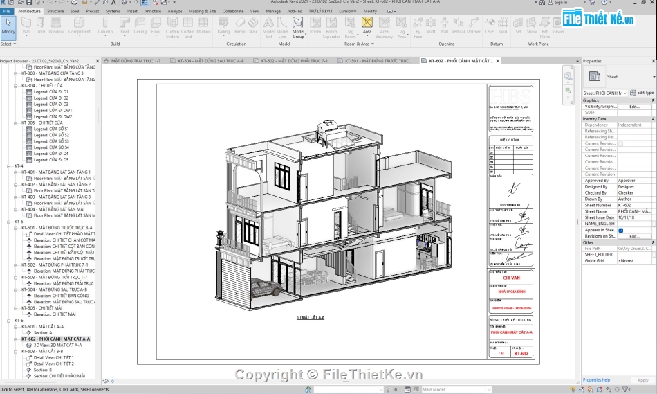 Nhà phố 3 tầng,full kiến trúc nhà phố 3 tầng,Nhà phố tân cổ điển,bản vẽ nhà phố 3 tầng