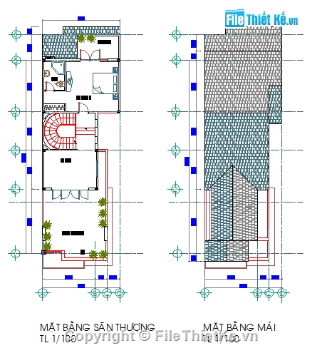 Bản vẽ nhà phố 3 tầng,bản vẽ nhà phố 6x17m,thiết kế nhà phố,mẫu nhà phố