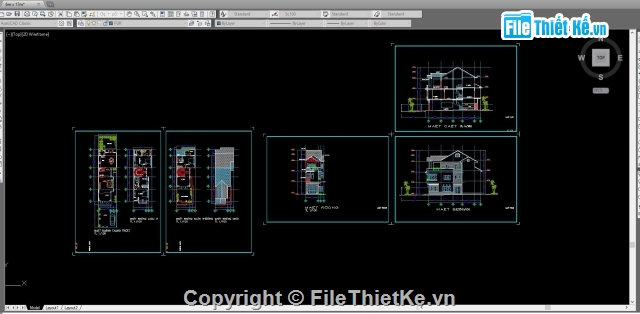 Bản vẽ nhà phố 3 tầng,bản vẽ nhà phố 6x17m,thiết kế nhà phố,mẫu nhà phố