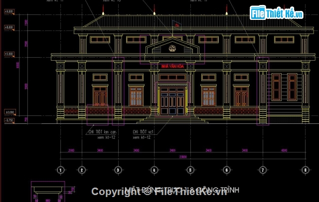 nhà văn hóa,kiến trúc nhà văn hóa,nhà văn hóa thôn,trung tâm văn hóa,kiến trúc  nhà văn hóa