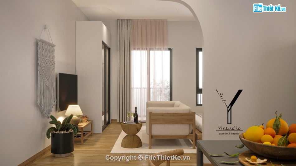 2 tầng,tầng trệt,căn hộ,nội thất căn hộ,kientruccanhodichvu,thietkeapartment