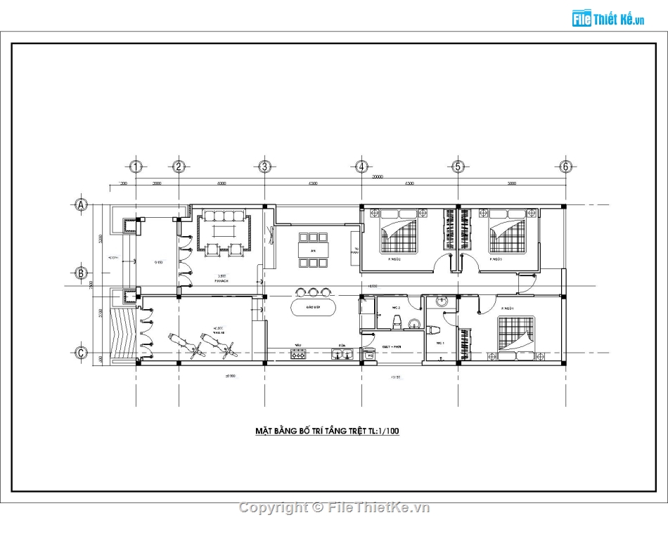 nhà 1 tầng,tân cổ điển,nhà phố 1 tầng file su,file cad nhà phố 1 tầng
