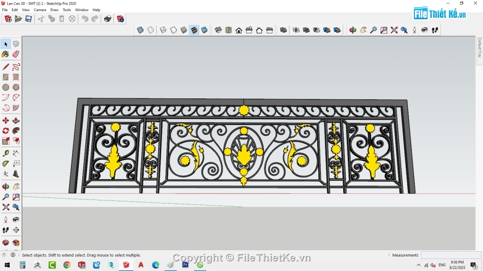 lan can cầu thang,dxf lan can sắt mỹ thuật,lan can 3d biệt thự,phối cảnh nhà,Biệt thự,phối cảnh nhà phố
