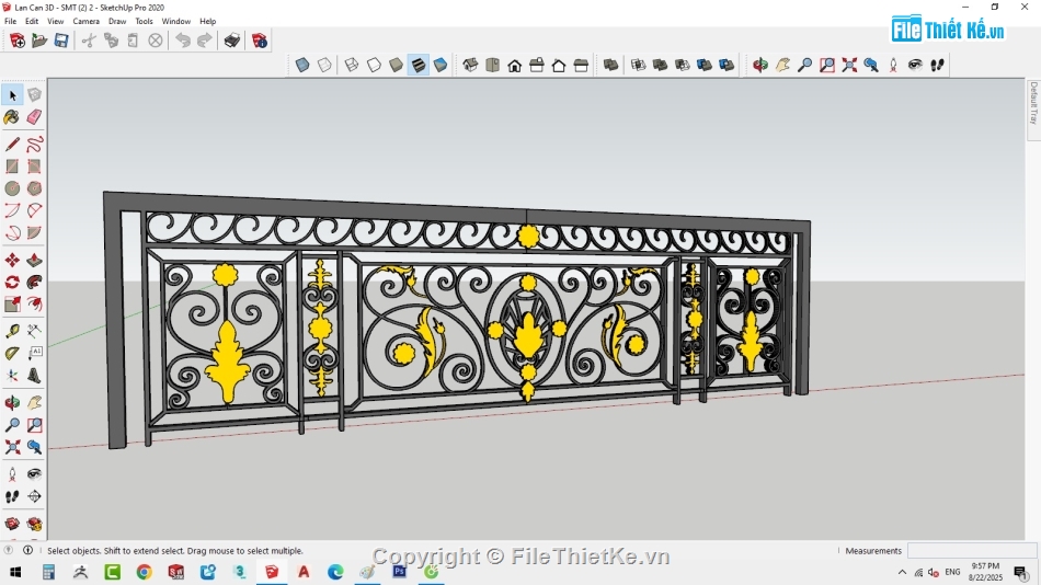 lan can cầu thang,dxf lan can sắt mỹ thuật,lan can 3d biệt thự,phối cảnh nhà,Biệt thự,phối cảnh nhà phố