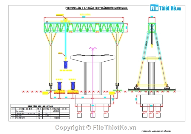 giá long môn,giá long môn cố định,lao dầm bằng  giá long môn cố định,lao lắp dầm bằng giá long môn,long môn cẩu dầm,giá pooc tích